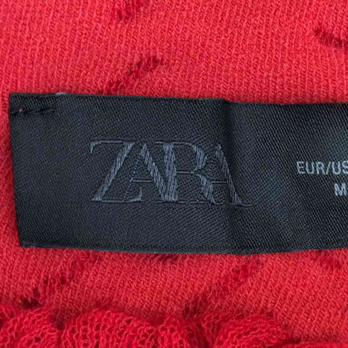 ザラ ZARA TEXTURED KNIT TOP レディース import:S